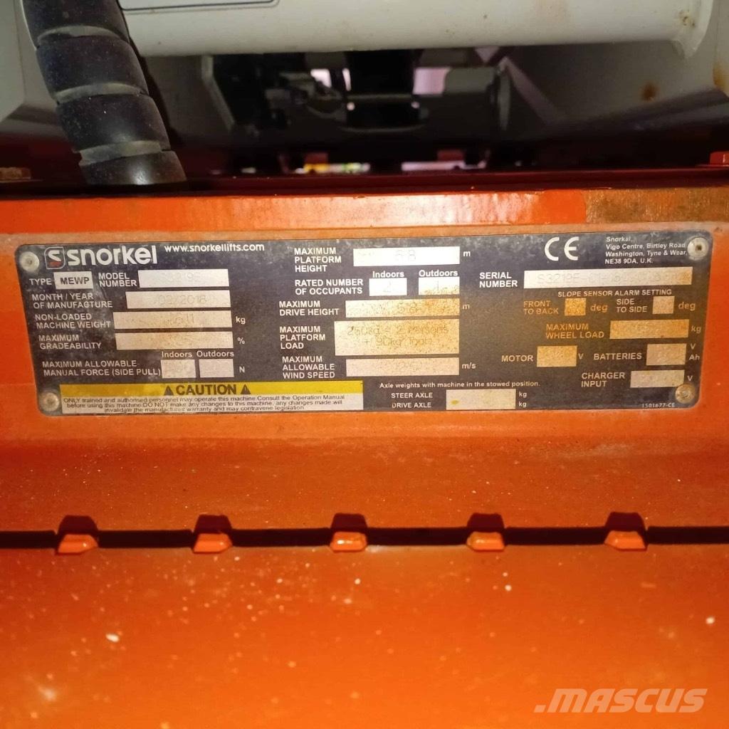 Snorkel S 3219 E Nacelle ciseaux