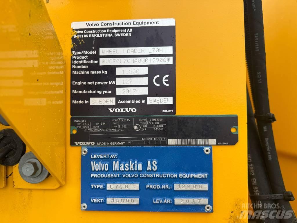 Volvo L 70 H Chargeuse sur pneus