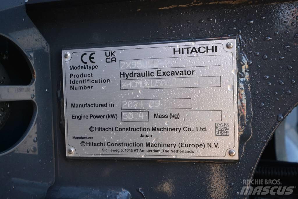 Hitachi ZX 95 USB-7 Mini pelle 7t-12t