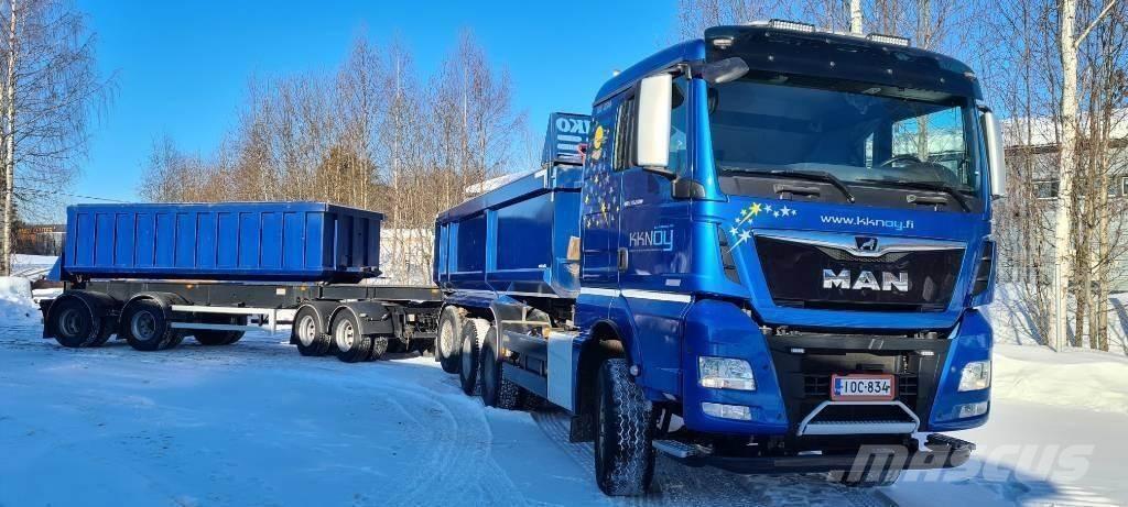 MAN TGX 35.580 Camion benne