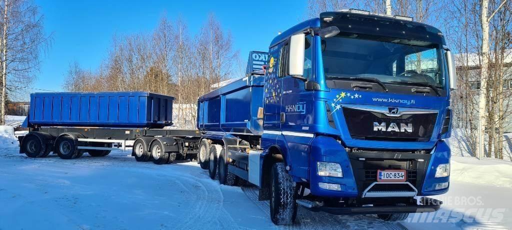 MAN TGX 35.580 Camion benne