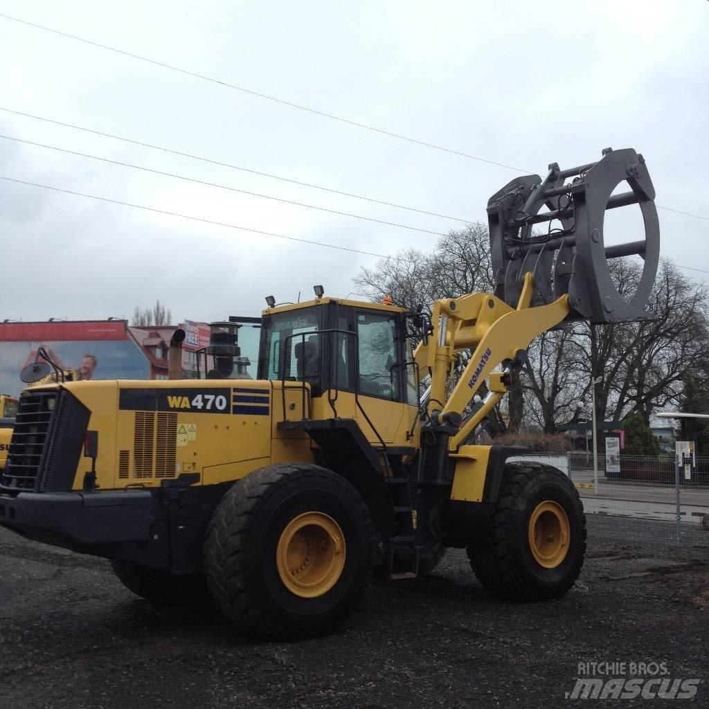 Komatsu WA 470-6 Grappin