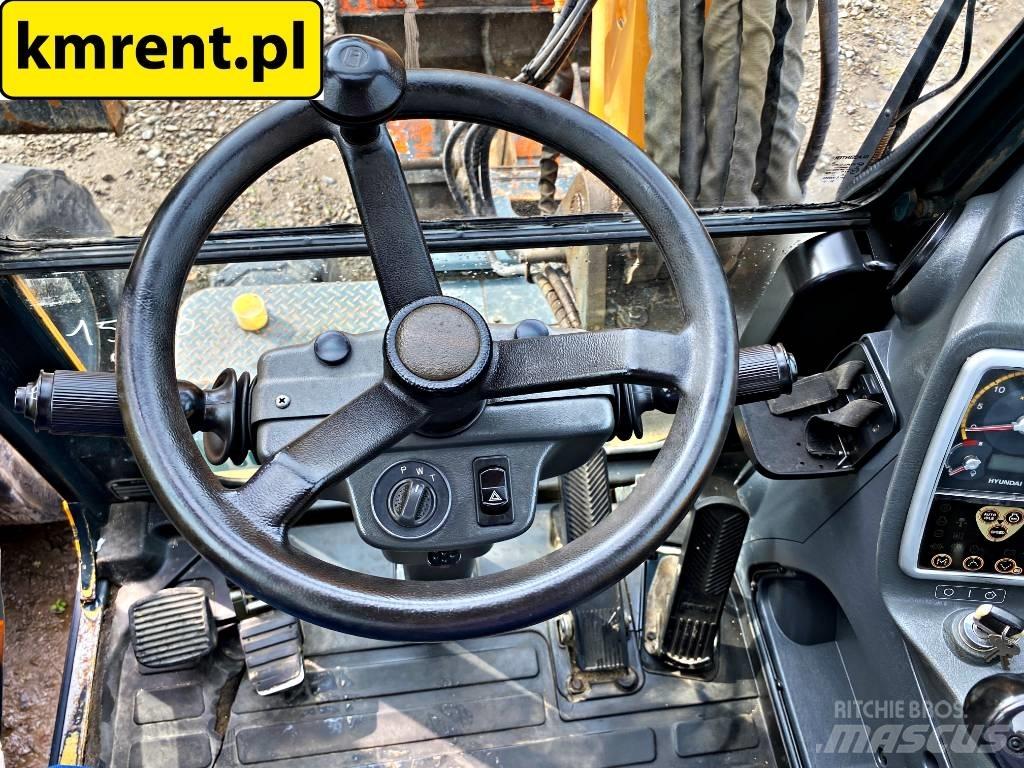 Hyundai Robex 55-9 A Pelle sur pneus