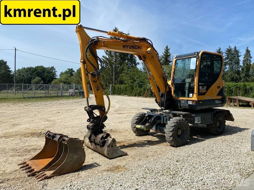 Hyundai Robex 55-9 A Pelle sur pneus