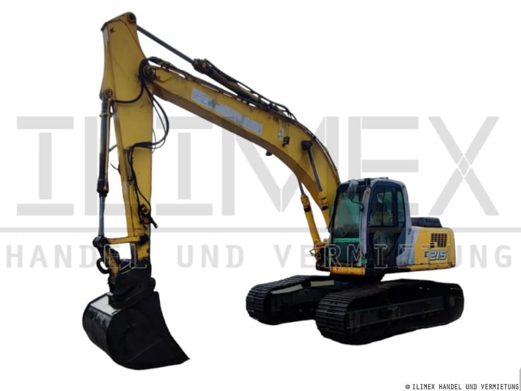 New Holland E 215 LC Pelle sur chenilles