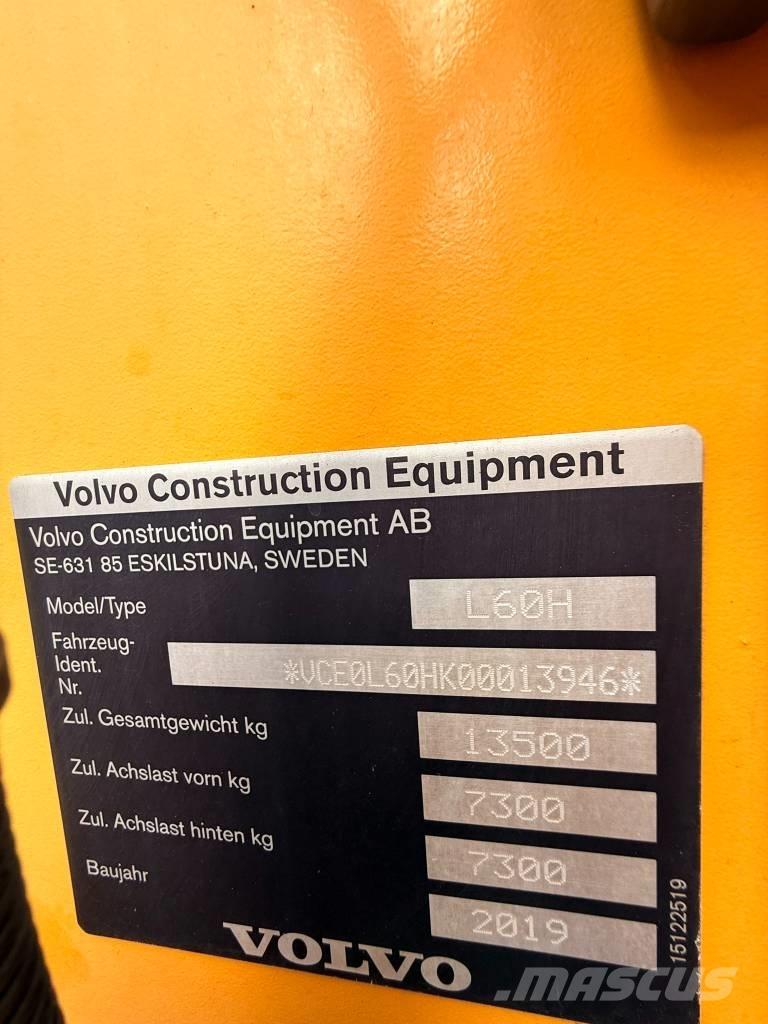 Volvo L 60 H Chargeuse sur pneus