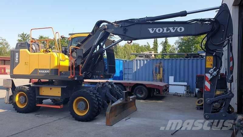 Volvo EW 160 E Pelle sur pneus