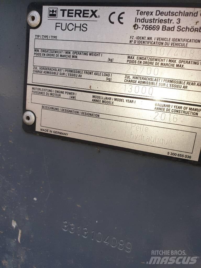 Fuchs MHL331E Pelle à déchets