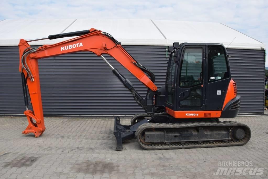 Kubota KX 080-4 Mini pelle 7t-12t