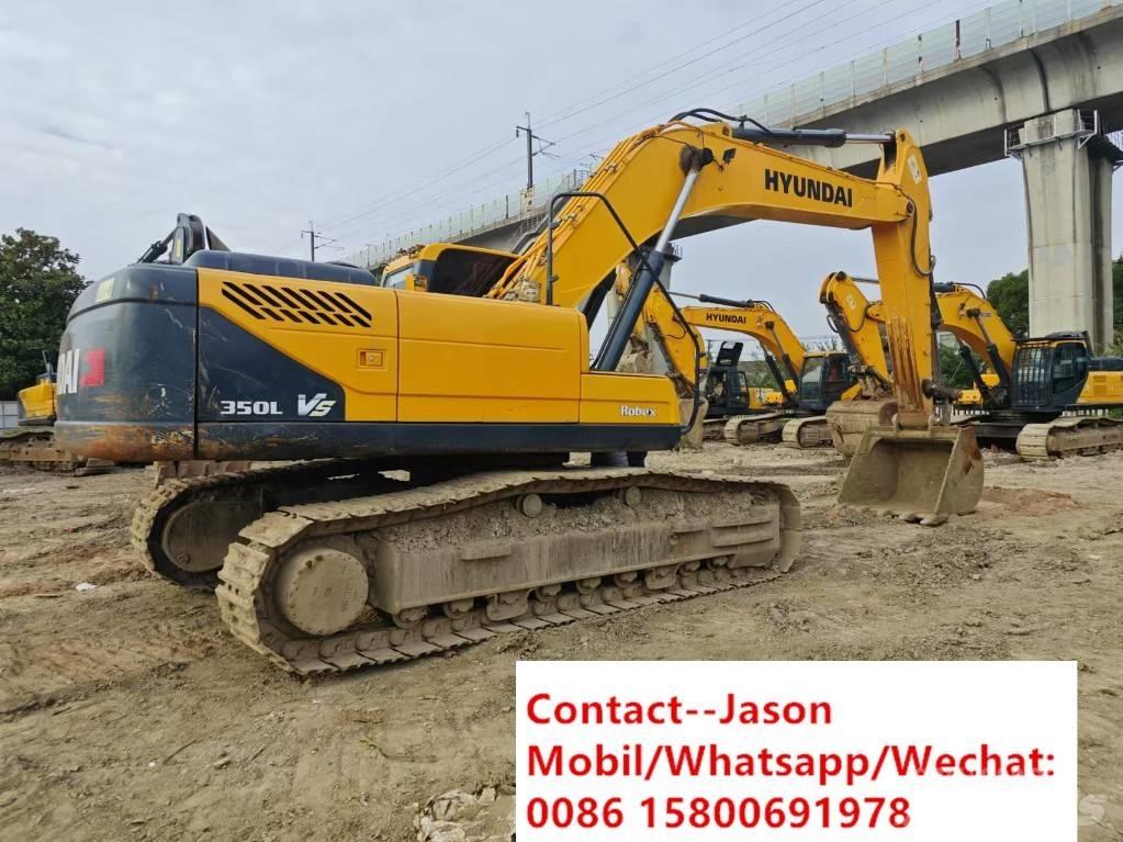 Hyundai R350LVS Pelle sur chenilles