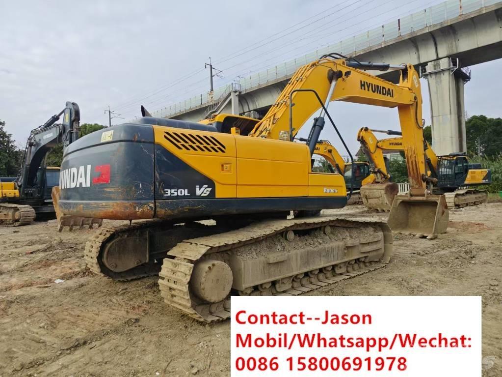 Hyundai R350LVS Pelle sur chenilles