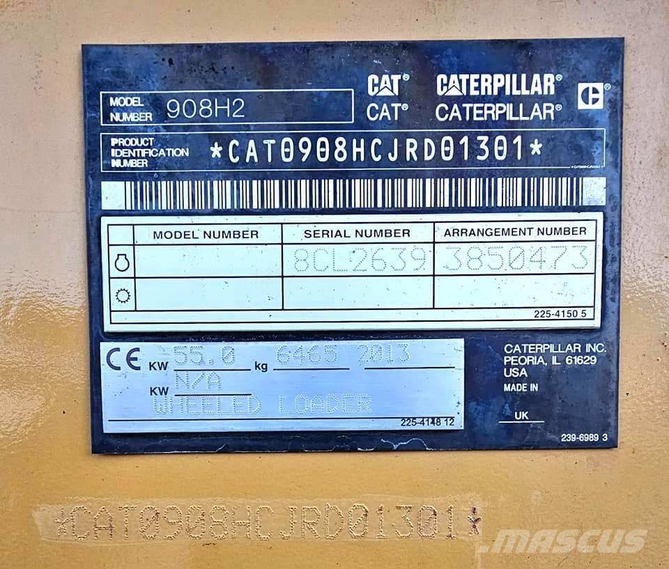 CAT 908 H 2 Chargeuse sur pneus