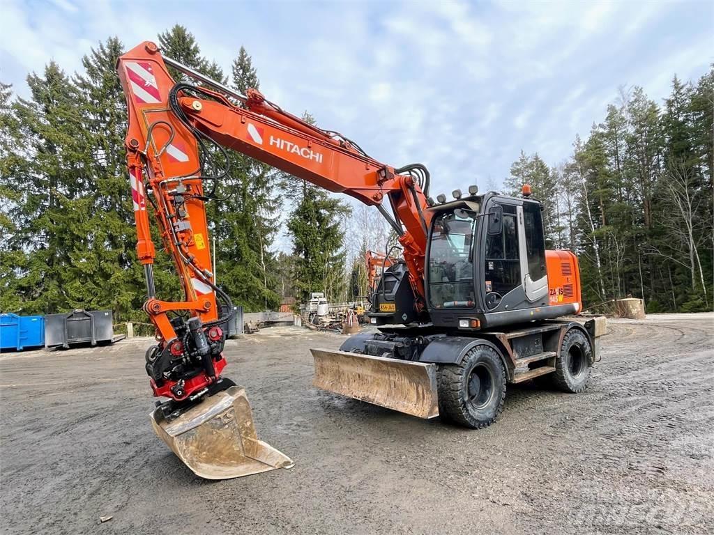 Hitachi ZX 145W-3 Pelle sur pneus