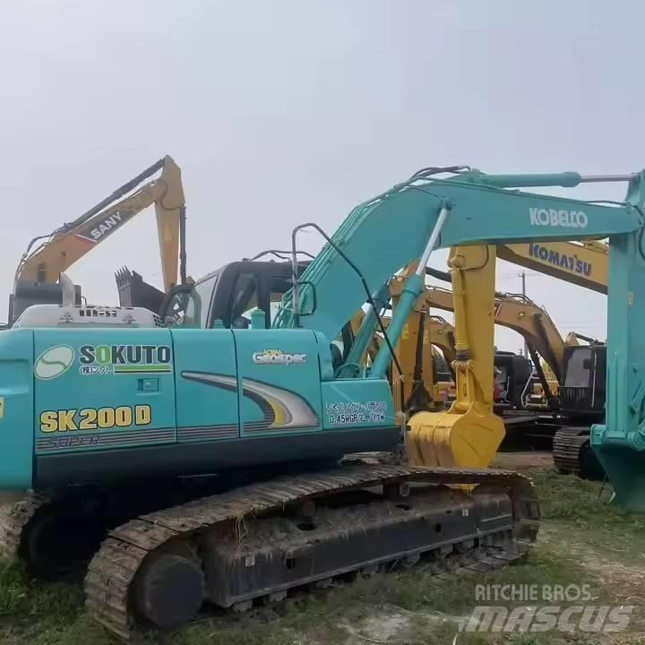 Kobelco SK200D Pelle sur chenilles