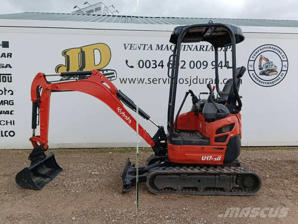 Kubota U 17-3A Mini pelle < 7t