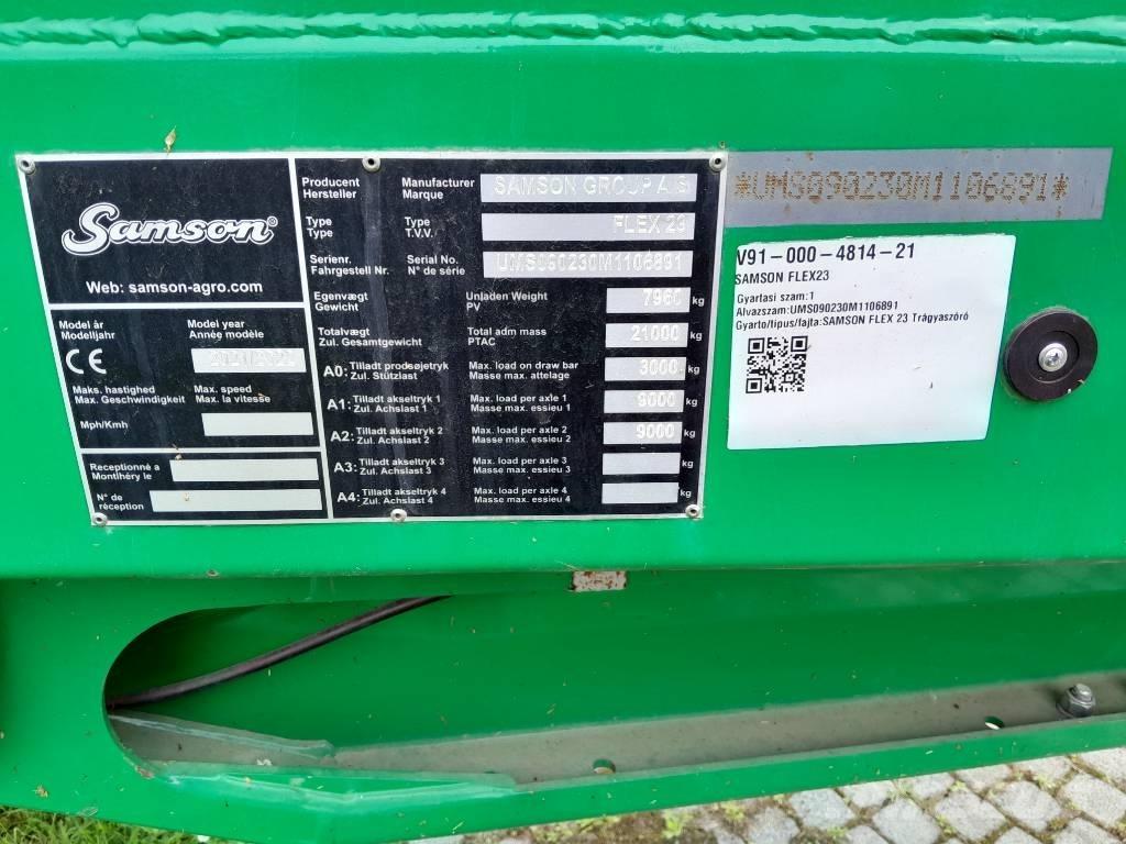 Samson Flex 23 Epandeur de fumier