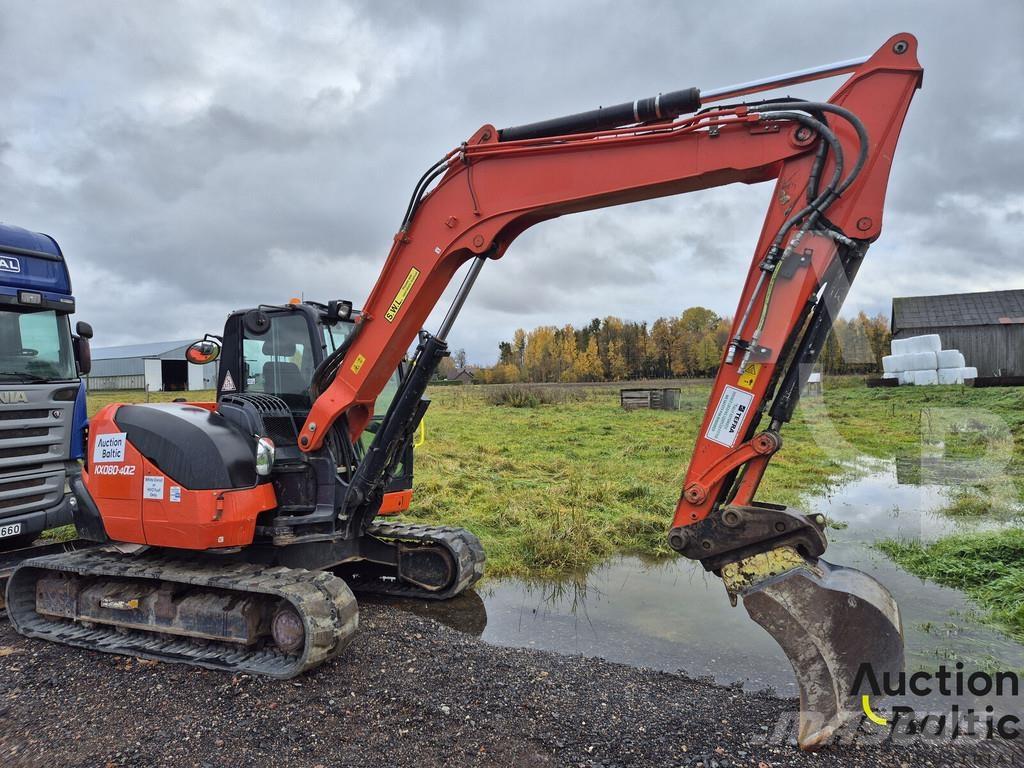 Kubota KX080-4a2 Mini pelle 7t-12t