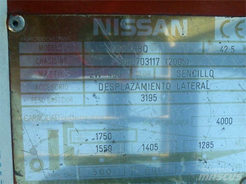 Nissan FD01A18Q Chariots diesel