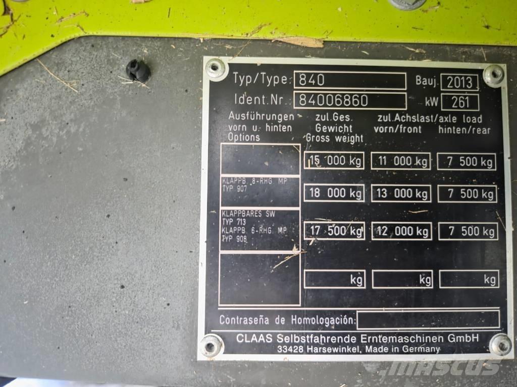 CLAAS Tucano 480 Moissonneuse batteuse