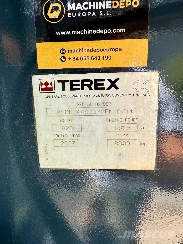 Terex 820 Tractopelle