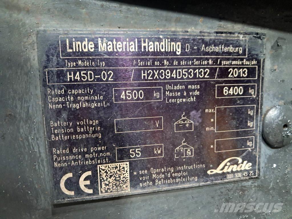 Linde H45D-02 Chariots diesel