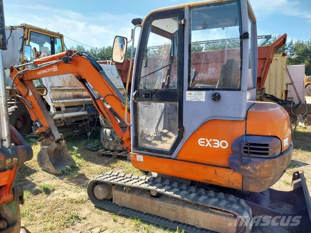 Hitachi EX 30-2 Mini pelle < 7t