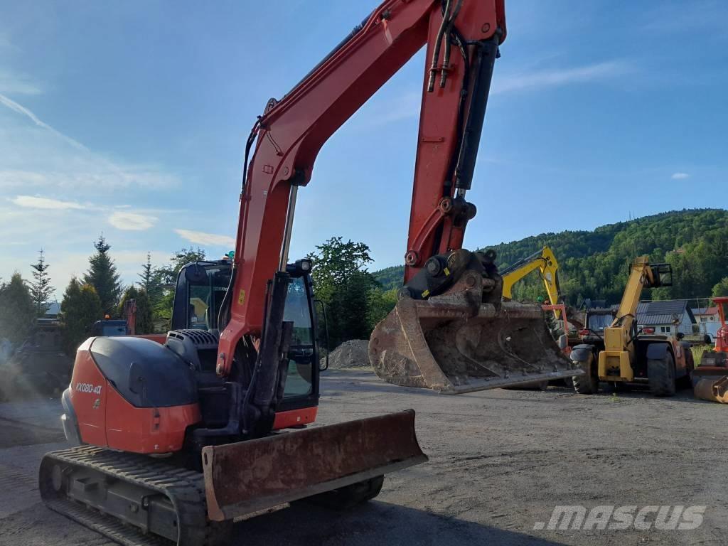 Kubota KX 080-4 Mini pelle 7t-12t