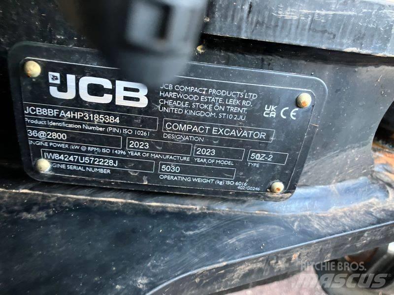 JCB 50 Z-2 Mini pelle < 7t