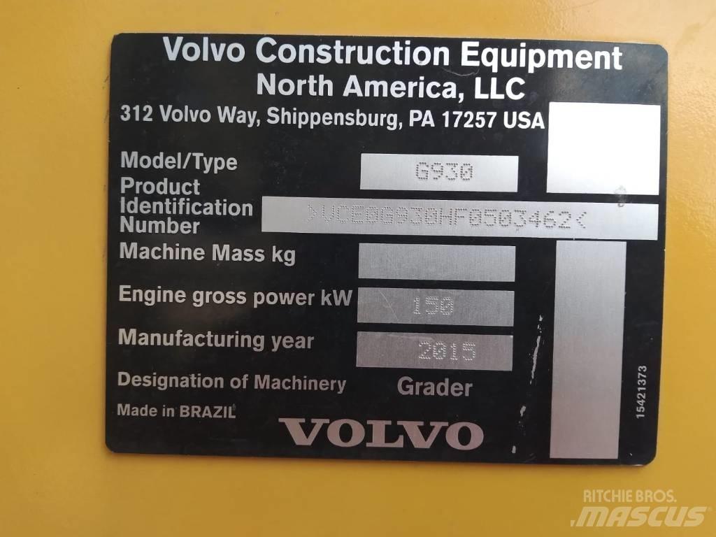 Volvo G 930 Niveleuse
