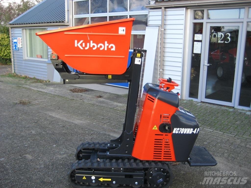 Kubota KC70VHD-4 P Tombereau sur chenilles