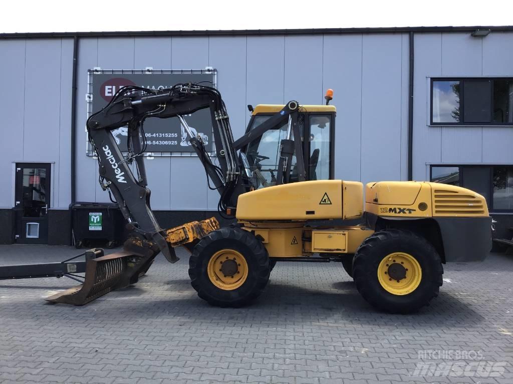 Mecalac 12 MXT Pelle sur pneus