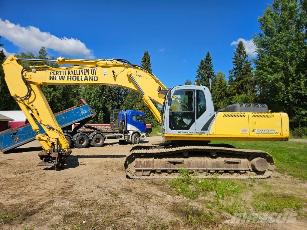 New Holland E 385 B Pelle sur chenilles