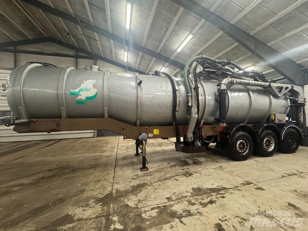  FP Gylletrailer Semi remorque citerne