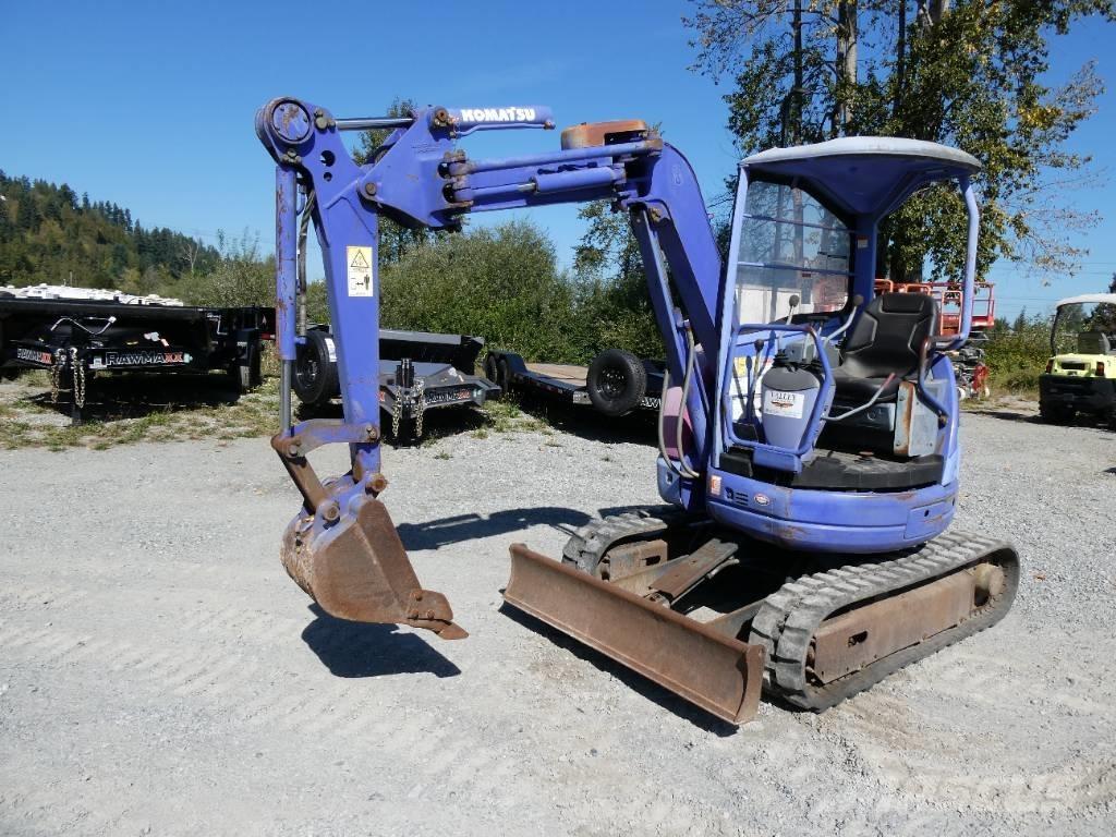 Komatsu PC20UU-3 Mini pelle < 7t