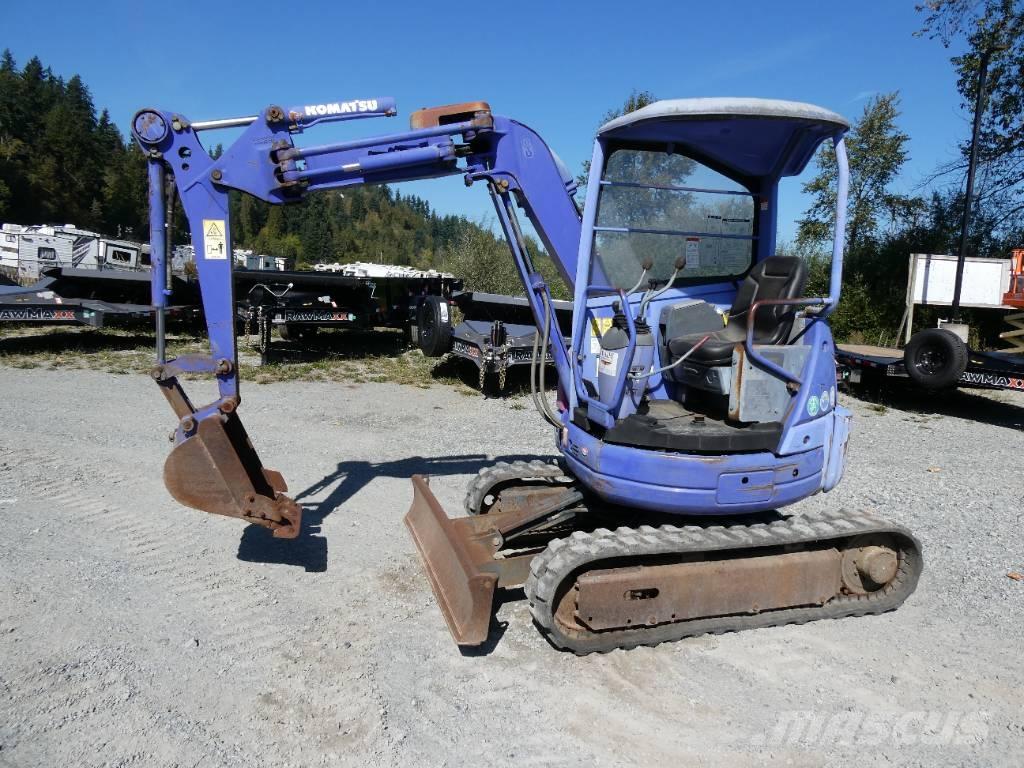 Komatsu PC20UU-3 Mini pelle < 7t