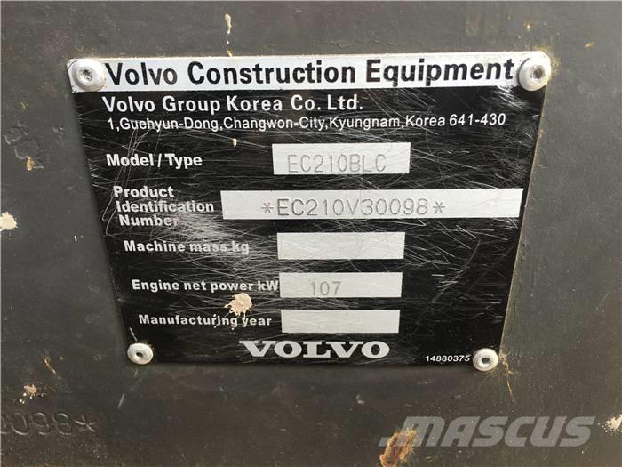 Volvo EC 210 B LC Pelle sur chenilles