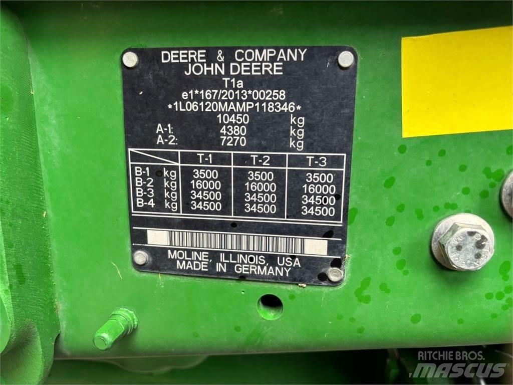 John Deere 6120M Tracteur