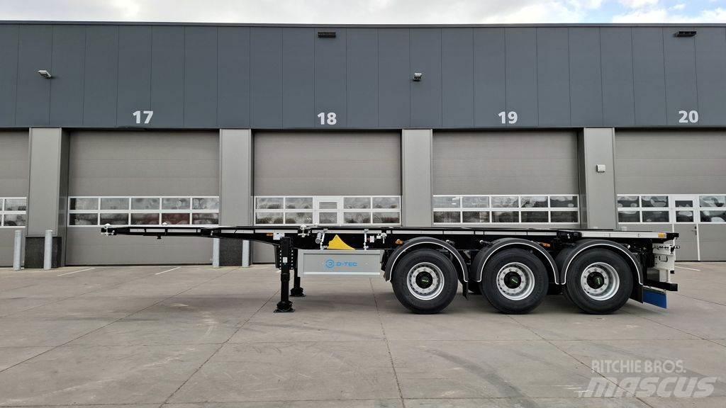 D-tec CC-2030-3-F Semi remorque porte container