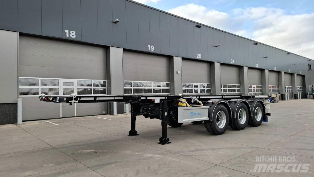 D-tec CC-2030-3-F Semi remorque porte container