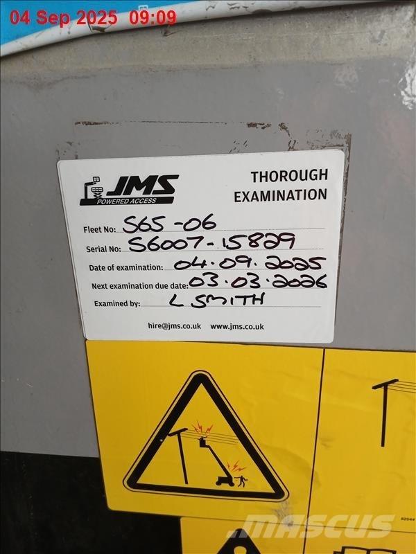 Genie S 65 Nacelles télescopiques