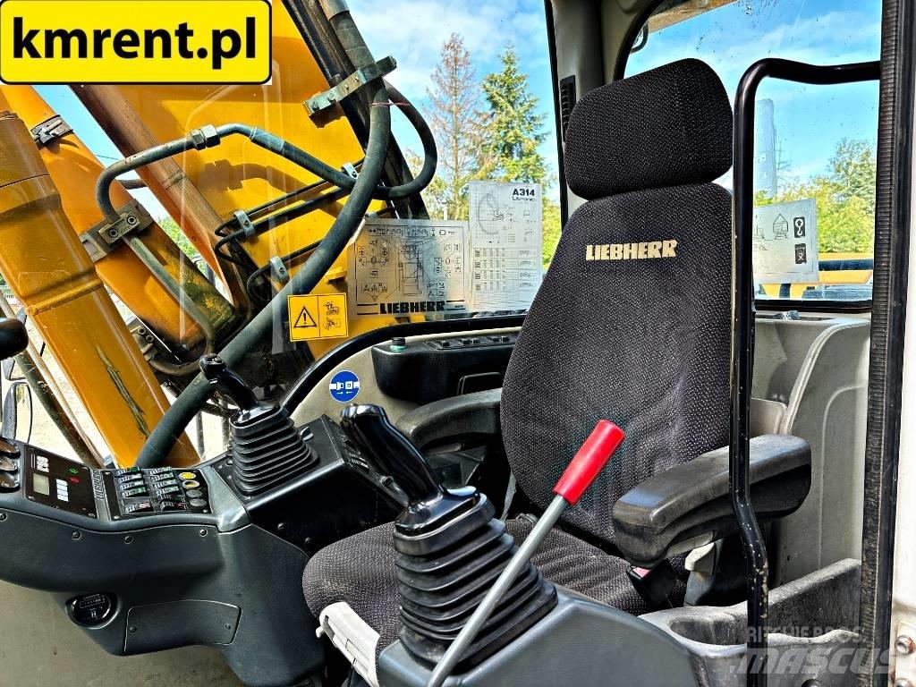 Liebherr A 314 Pelle sur pneus