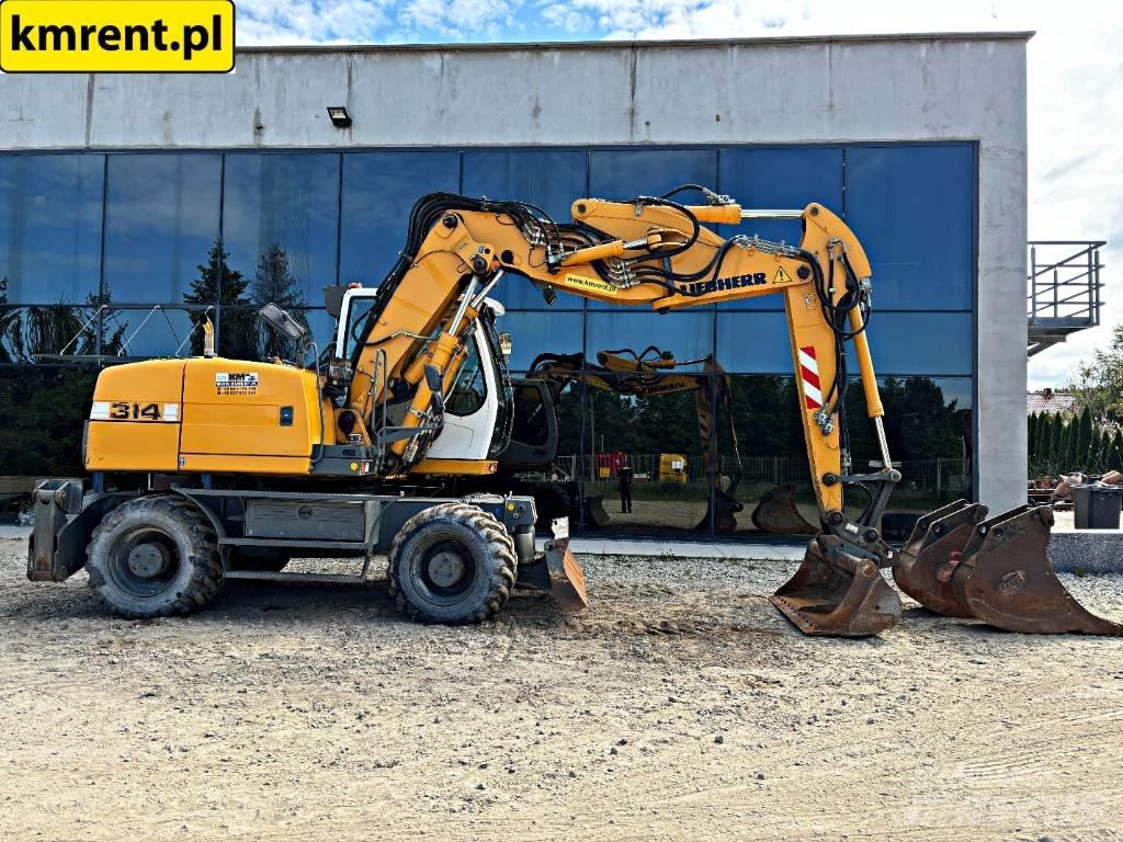 Liebherr A 314 Pelle sur pneus