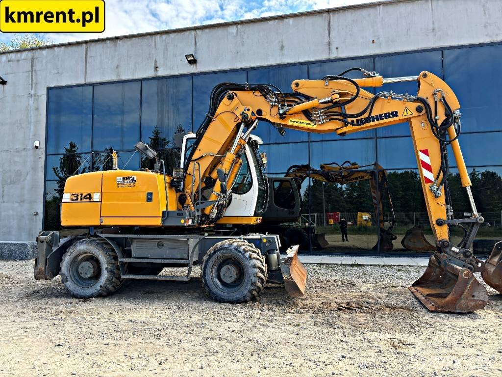 Liebherr A 314 Pelle sur pneus