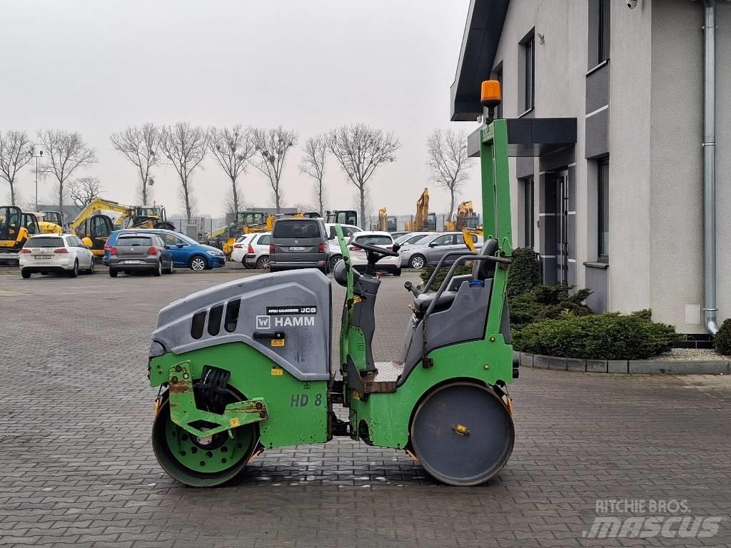 Hamm HD 8 VV Rouleaux tandem