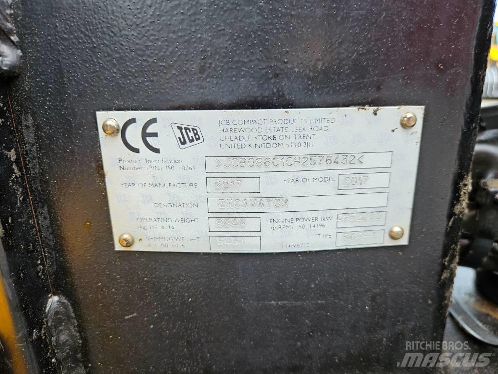 JCB 86 C-1 eco Mini pelle 7t-12t