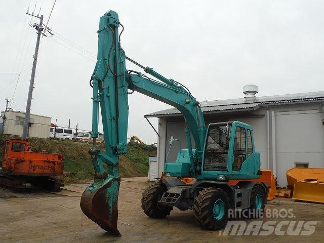 Kobelco SK100W Pelle sur pneus