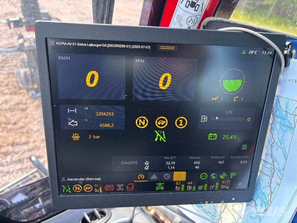 Komatsu 901XC Abatteuse