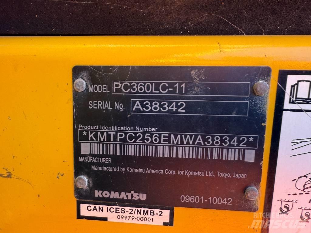 Komatsu PC360LC-11 Pelle sur chenilles