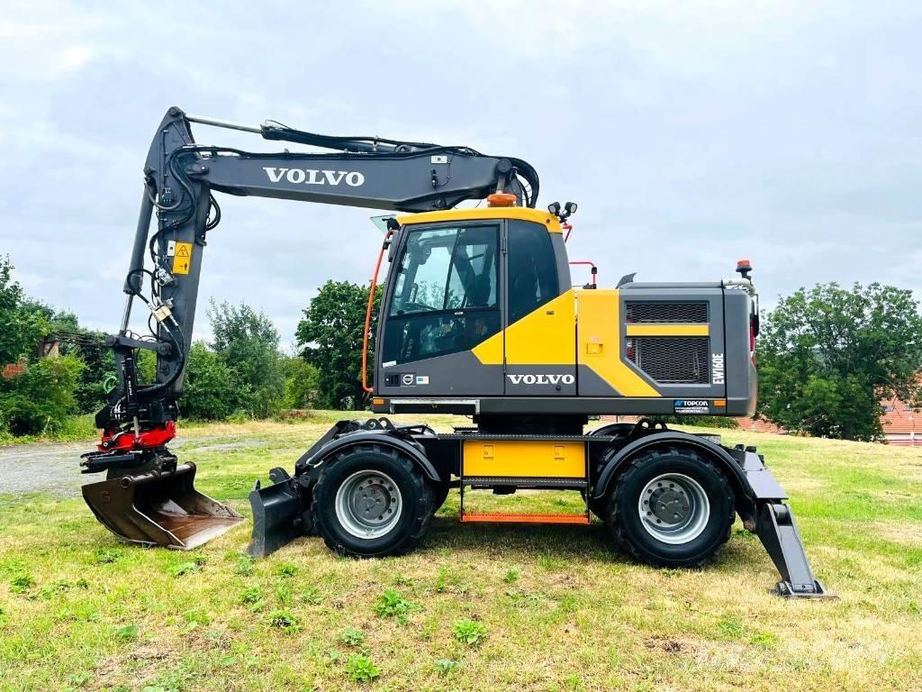 Volvo EW 160 E Pelle sur pneus