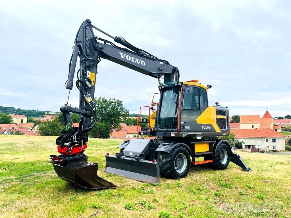 Volvo EW 160 E Pelle sur pneus